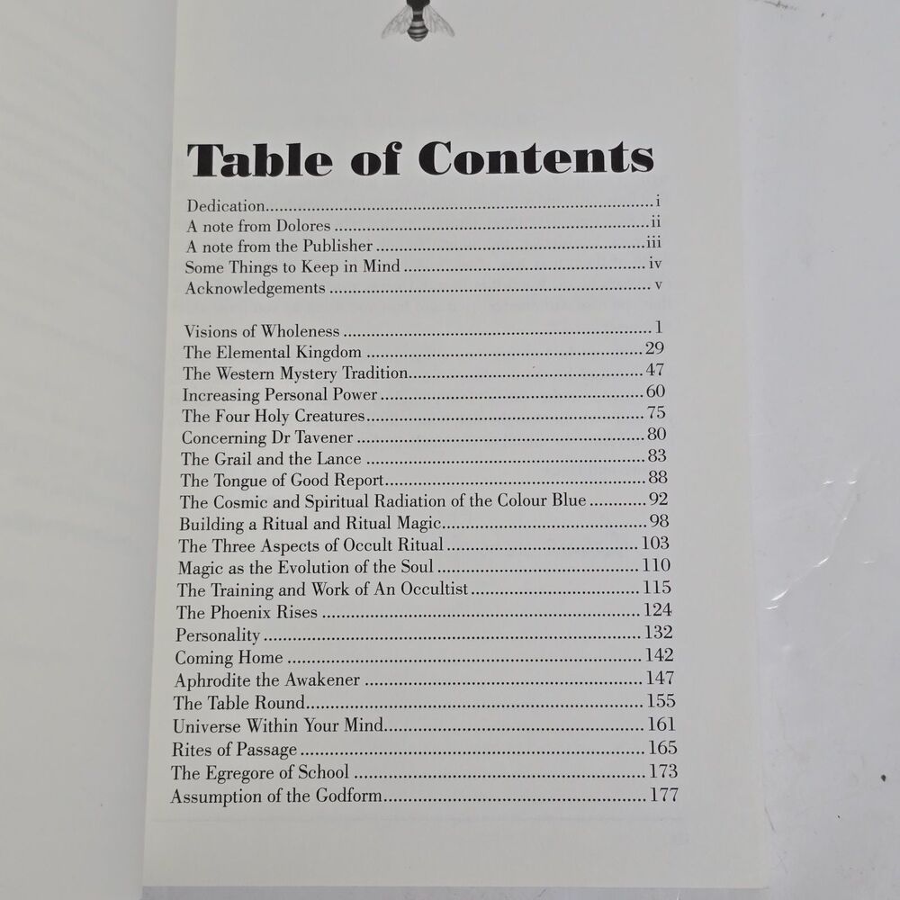 An Anthology of Occult Wisdom Volumes One & Two by Ashcroft-Nowicki & Butler HTF - Picture 14 of 16